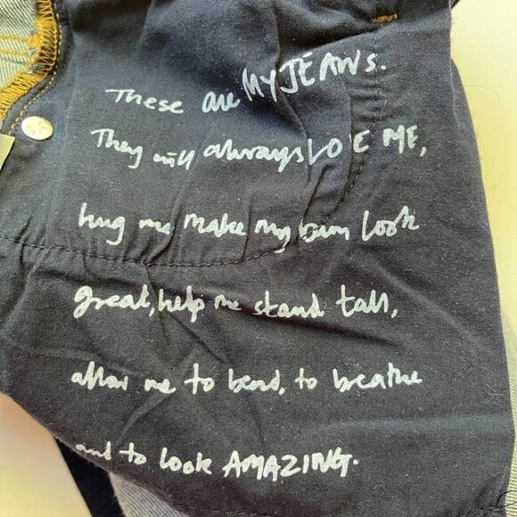 Boden Slim Straight Dark Wash Denim Jeans, 4 Regular - Picture 6 of 11